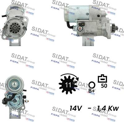 Sidat S12DE0723A2 - Starteris ps1.lv