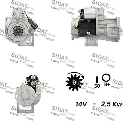 Sidat S12HT0419A2 - Starteris ps1.lv