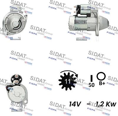 Sidat S12HT0080 - Starteris ps1.lv