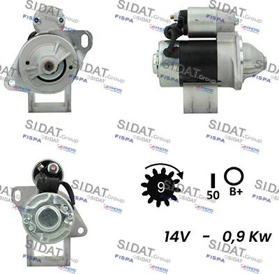 Sidat S12HT0397A2 - Starteris ps1.lv