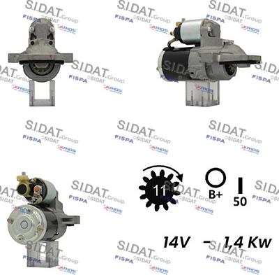 Sidat S12MH0544A2 - Starteris ps1.lv