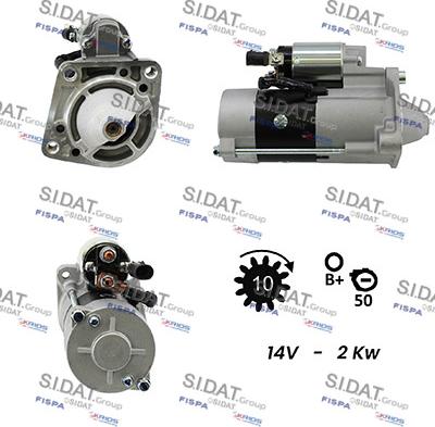 Sidat S12MH0502A2 - Starteris ps1.lv