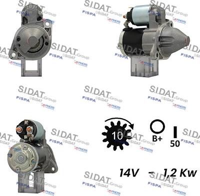 Sidat S12MH0346A2 - Starteris ps1.lv