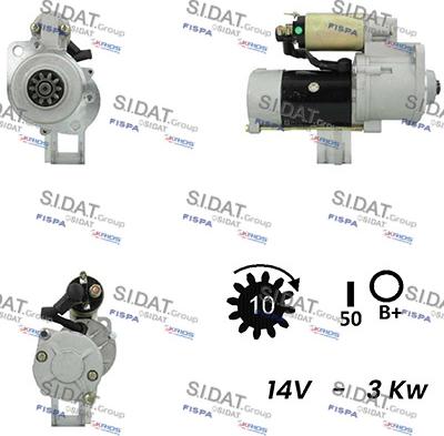 Sidat S12MH0326A2 - Starteris ps1.lv