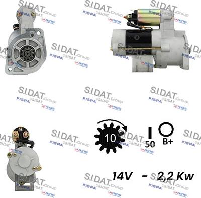 Sidat S12MH0211A2 - Starteris ps1.lv