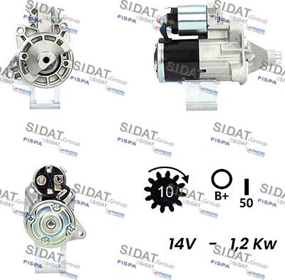 Sidat S12MH0746A2 - Starteris ps1.lv