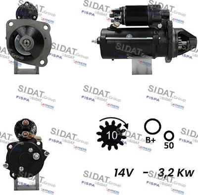 Sidat S12ML0197A2 - Starteris ps1.lv