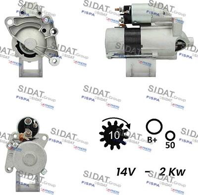 Sidat S12VA0031 - Starteris ps1.lv