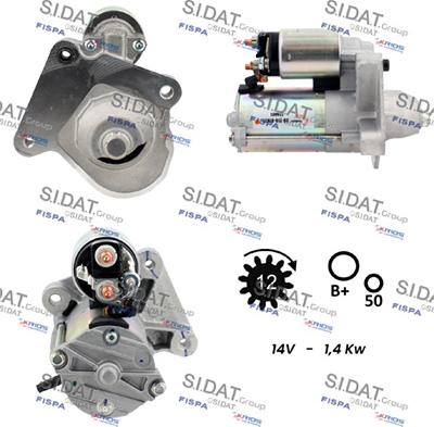 Sidat S12VS0013 - Starteris ps1.lv