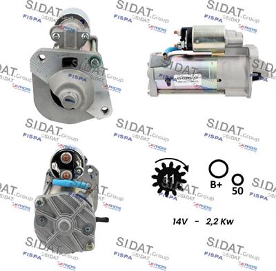 Sidat S12VS0160 - Starteris ps1.lv