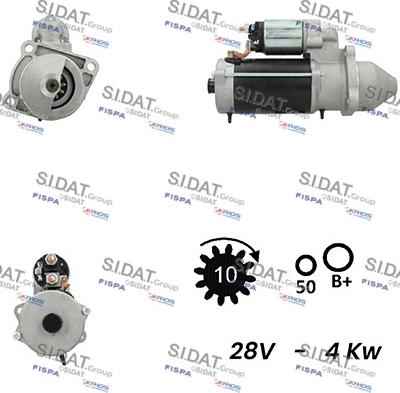 Sidat S24BH0063A2 - Starteris ps1.lv