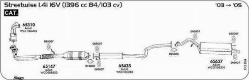 Sigam 025006 - Blīve, Izplūdes caurule ps1.lv