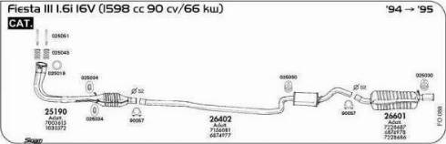 Sigam 025043 - Atspere, Trokšņu slāpētājs ps1.lv