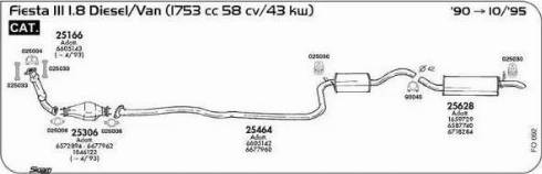 Sigam 025004 - Blīve, Izplūdes caurule ps1.lv