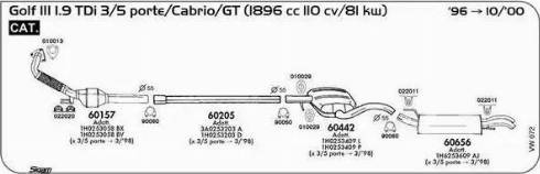 Sigam 010013 - Blīve, Izplūdes caurule ps1.lv