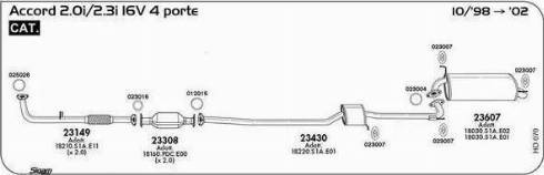 Sigam 025026 - Blīvgredzens, Izplūdes caurule ps1.lv