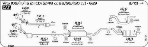 Sigam 035042 - Savienojošie elementi, Izplūdes gāzu sistēma ps1.lv