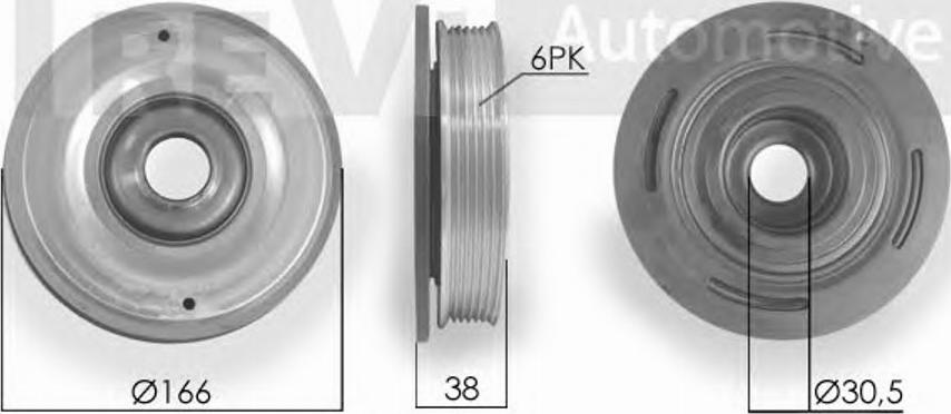 S&K SK955956 - Piedziņas skriemelis, Kloķvārpsta ps1.lv