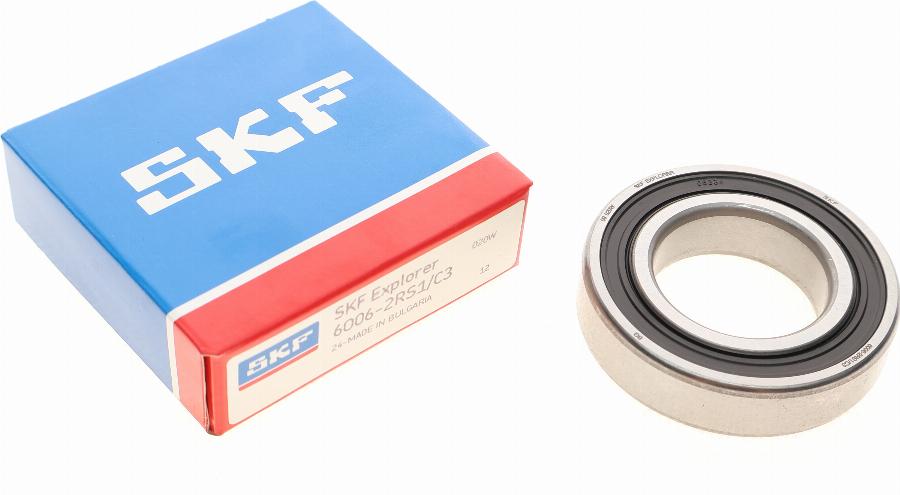 SKF 6006-2RS1/C3 - Piekare, Kardānvārpsta ps1.lv