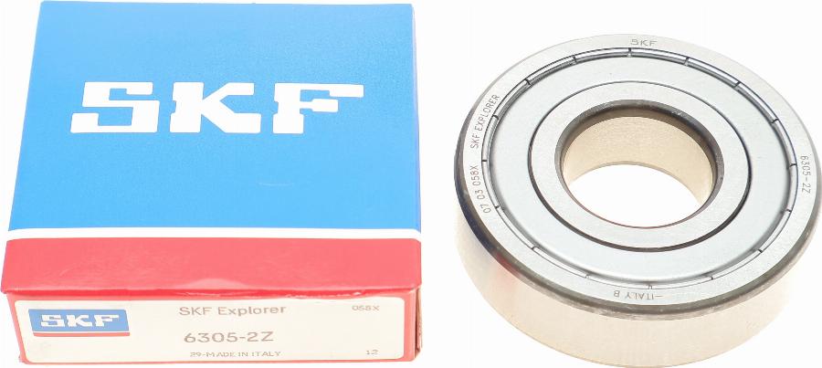 SKF 6305-2Z - Centrējošais gultnis, Sajūgs ps1.lv