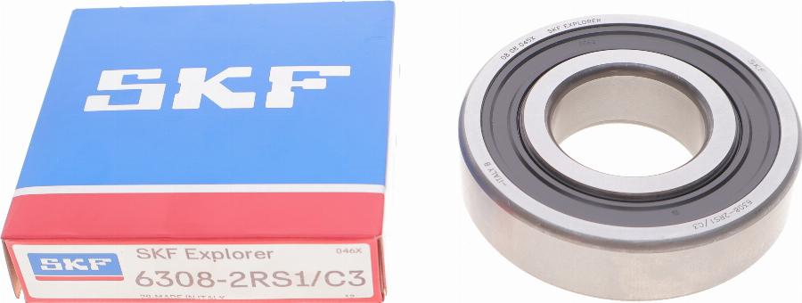 SKF 6308-2RS1/C3 - Gultnis ps1.lv