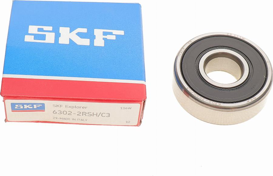 SKF 63022RSH/C3 - Piedziņas skriemelis, Ģenerators ps1.lv