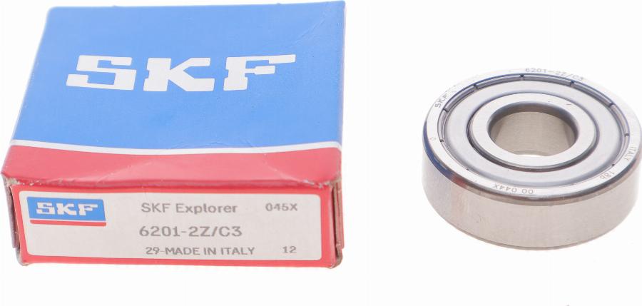 SKF 62012ZC3 - Kontaktgredzenu gultnis, Ģenerators ps1.lv