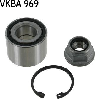 SKF VKBA 969 - Riteņa rumbas gultņa komplekts ps1.lv