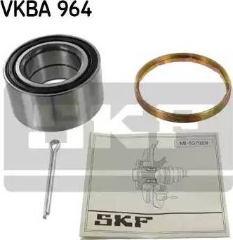 SKF VKBA 964 - Riteņa rumbas gultņa komplekts ps1.lv