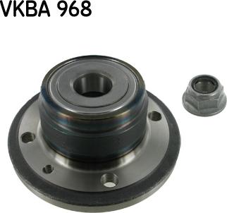 SKF VKBA 968 - Riteņa rumbas gultņa komplekts ps1.lv