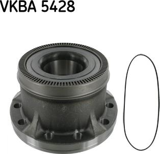 SKF VKBA 5428 - Riteņa rumbas gultņa komplekts ps1.lv