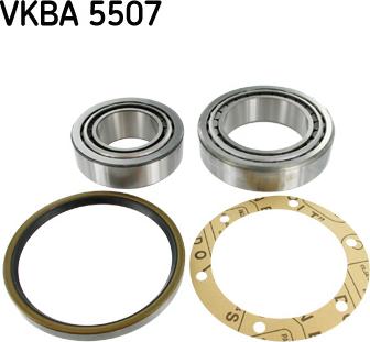 SKF VKBA 5507 - Riteņa rumbas gultņa komplekts ps1.lv