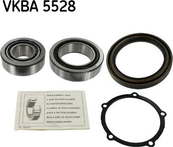 SKF VKBA 5528 - Riteņa rumbas gultņa komplekts ps1.lv