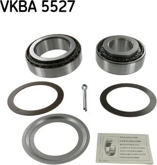 SKF VKBA 5527 - Riteņa rumbas gultņa komplekts ps1.lv