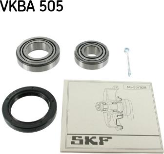 SKF VKBA 505 - Riteņa rumbas gultņa komplekts ps1.lv