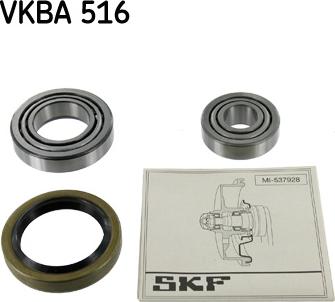 SKF VKBA 516 - Riteņa rumbas gultņa komplekts ps1.lv