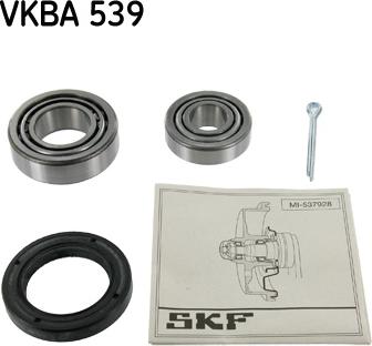 SKF VKBA 539 - Riteņa rumbas gultņa komplekts ps1.lv