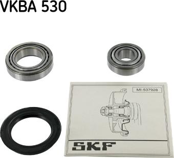 SKF VKBA 530 - Riteņa rumbas gultņa komplekts ps1.lv