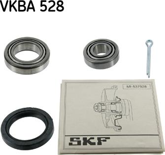 SKF VKBA 528 - Riteņa rumbas gultņa komplekts ps1.lv