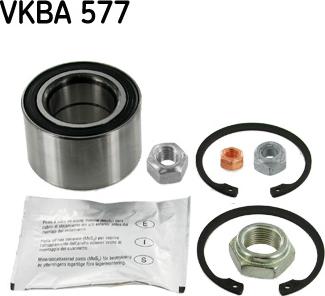 SKF VKBA 577 - Riteņa rumbas gultņa komplekts ps1.lv