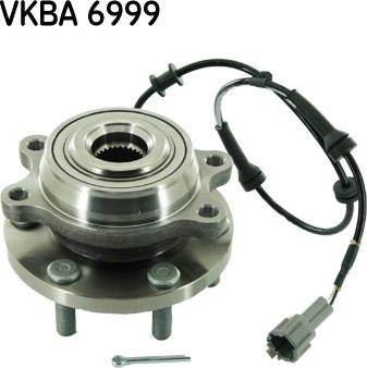 SKF VKBA 6999 - Riteņa rumbas gultņa komplekts ps1.lv