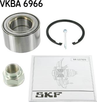 SKF VKBA 6966 - Riteņa rumbas gultņa komplekts ps1.lv