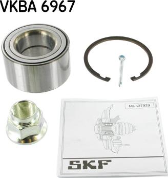 SKF VKBA 6967 - Riteņa rumbas gultņa komplekts ps1.lv