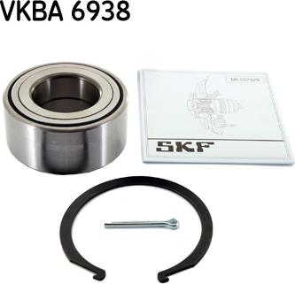 SKF VKBA 6938 - Riteņa rumbas gultņa komplekts ps1.lv