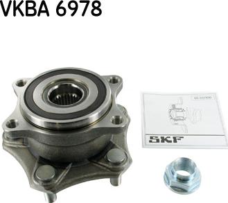 SKF VKBA 6978 - Riteņa rumbas gultņa komplekts ps1.lv