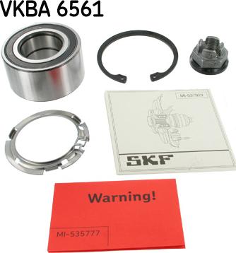 SKF VKBA 6561 - Riteņa rumbas gultņa komplekts ps1.lv