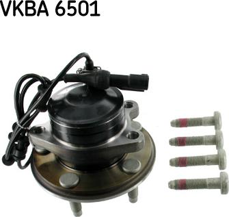 SKF VKBA 6501 - Riteņa rumbas gultņa komplekts ps1.lv