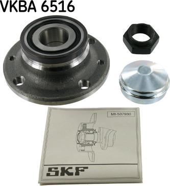 SKF VKBA 6516 - Riteņa rumbas gultņa komplekts ps1.lv