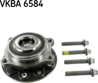 SKF VKBA 6584 - Riteņa rumbas gultņa komplekts ps1.lv