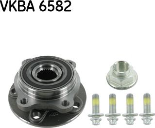 SKF VKBA 6582 - Riteņa rumbas gultņa komplekts ps1.lv